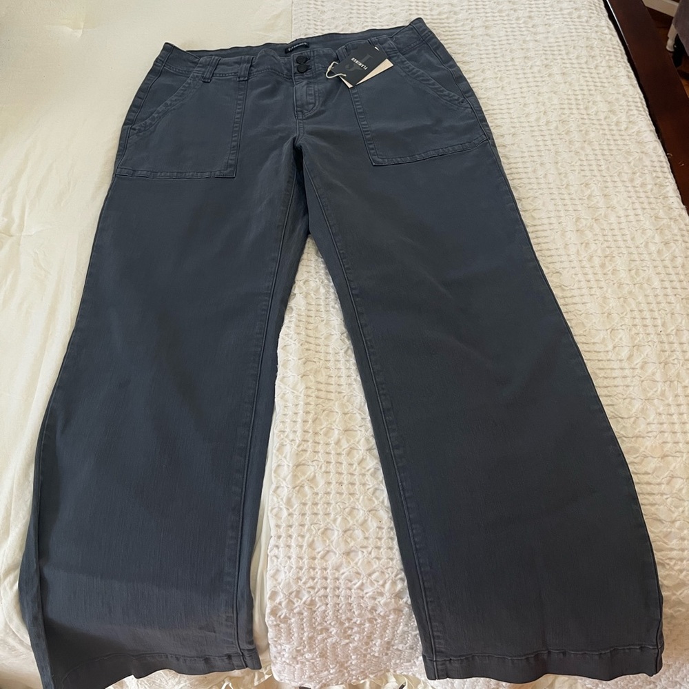 Women’s indigo blue color Cargo Pants